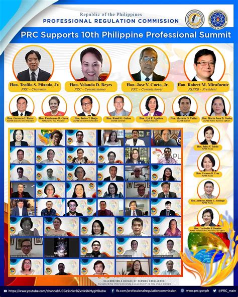 PRC Supports 10th Philippine Professional Summit .